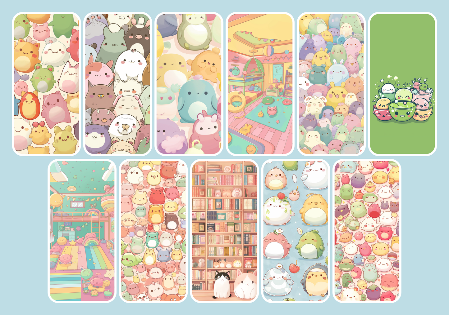 Cute Kawaii Wallpaper Pack