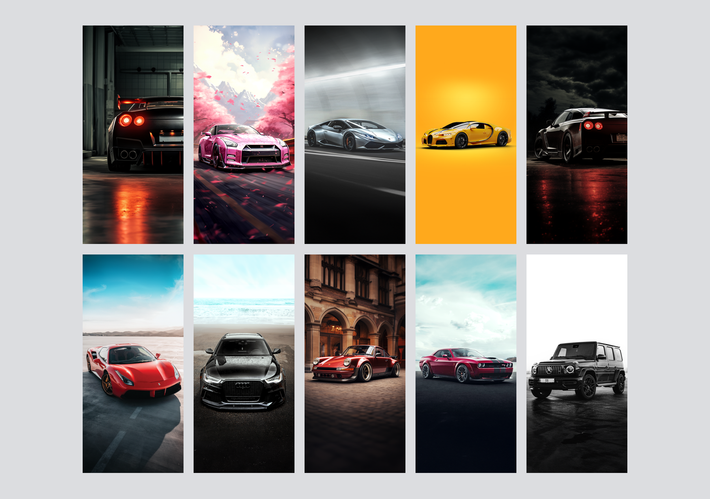 Car Collection Wallpaper Pack