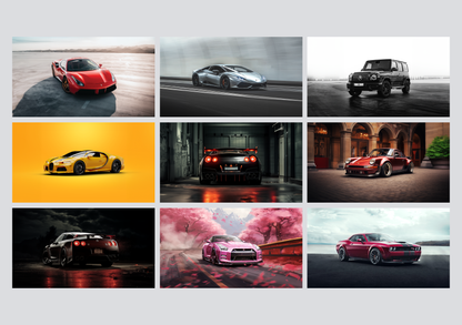 Car Collection Wallpaper Pack