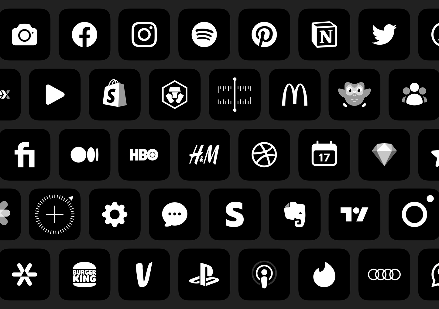 Minimal Light Premium 120+ App Icons