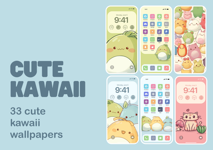 Cute Kawaii Wallpaper Pack