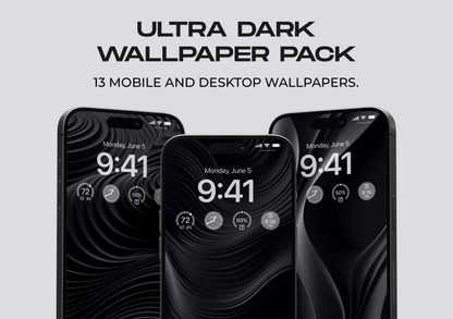 Ultra Dark Wallpaper Pack