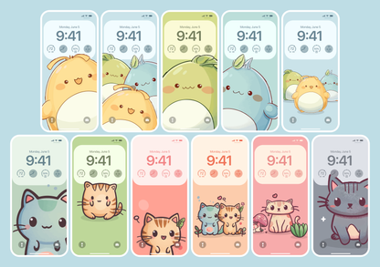 Cute Kawaii Wallpaper Pack