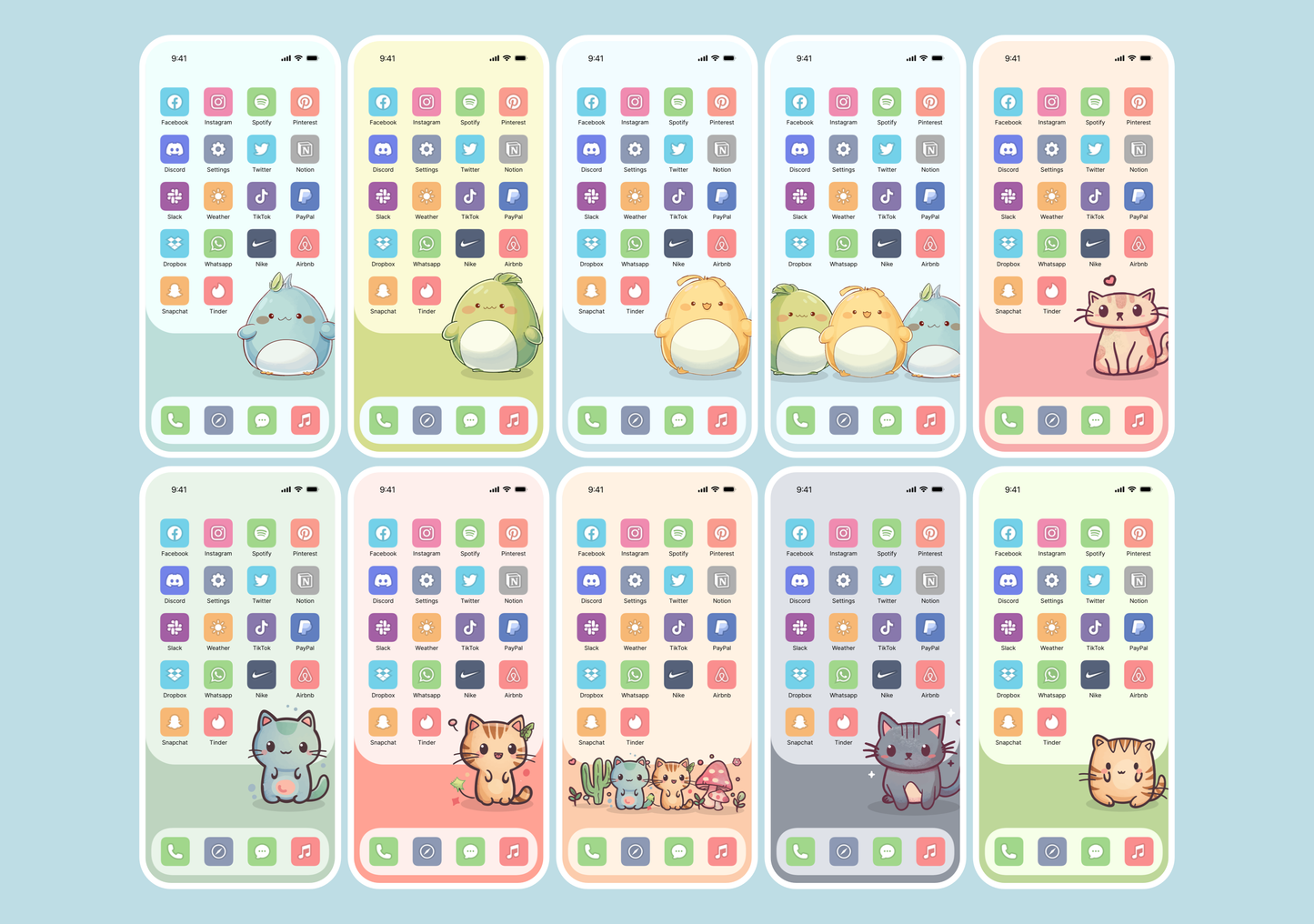 Cute Kawaii Wallpaper Pack