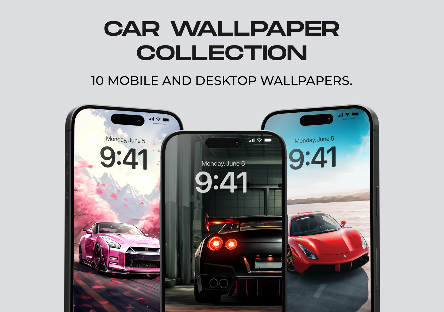 Car Collection Wallpaper Pack