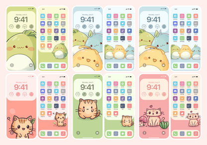 Cute Kawaii App Icons