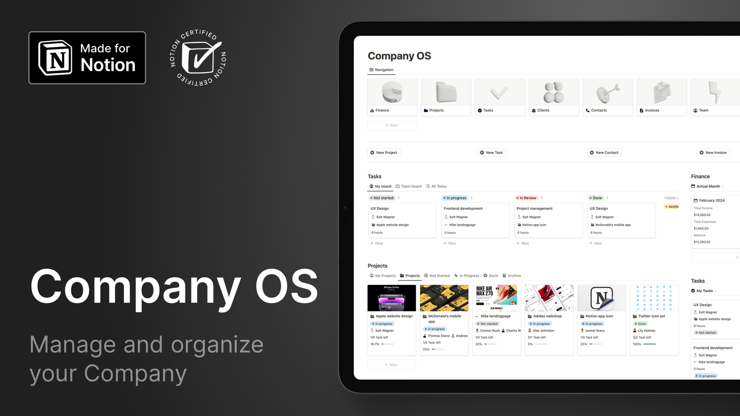 Company OS Notion Template