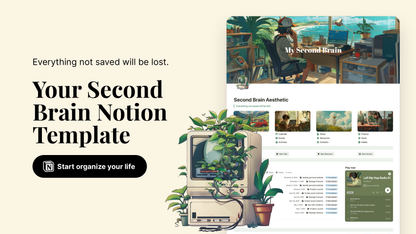 Second Brain Life OS Notion Template