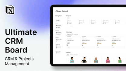 Ultimate CRM Notion Templates