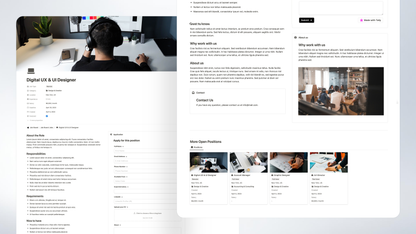 Job Board & Application Management Notion Template