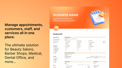 Booking OS Appointment Management Notion Template