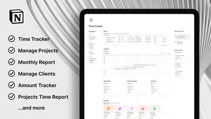 Ultimate Time Tracker Notion Template