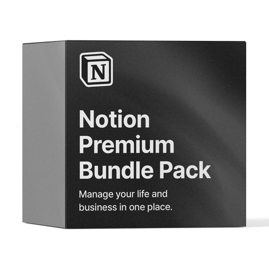 Notion Premium Bundle Pack