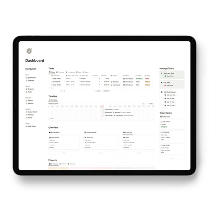 Ultimate Time Tracker Notion Template