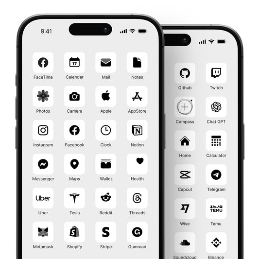Minimal Light Premium 120+ App Icons