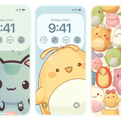 Cute Kawaii Wallpaper Pack